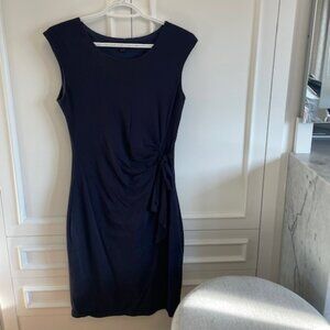 Navy Jersey Dress